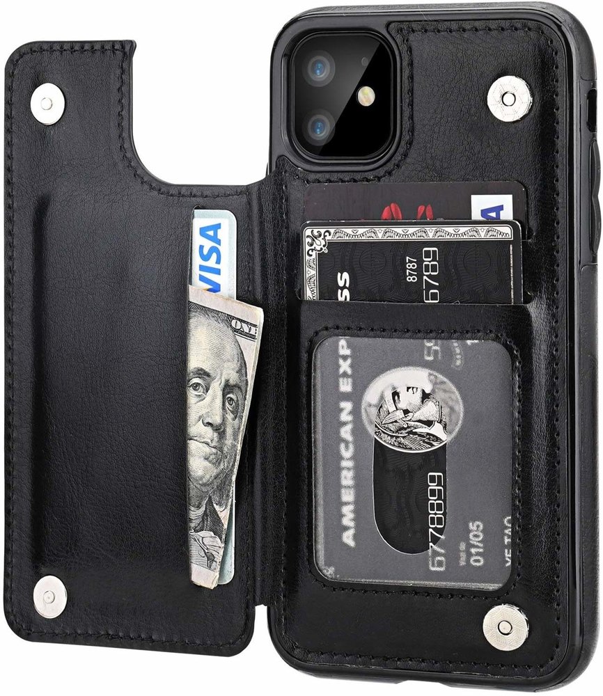 ShieldCase® ShieldCase iPhone 11 Wallet Case (schwarz)