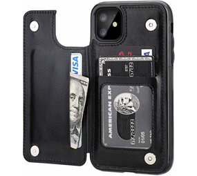 ShieldCase® iPhone 11 Wallet Case (schwarz)