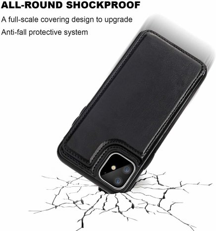 ShieldCase® ShieldCase iPhone 11 Wallet Case (schwarz)