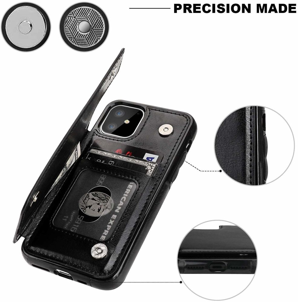 ShieldCase® ShieldCase iPhone 11 Wallet Case (schwarz)