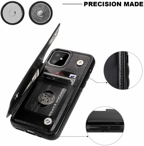 ShieldCase® ShieldCase iPhone 11 Wallet Case (schwarz)