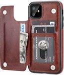ShieldCase® ShieldCase iPhone 11 Wallet Case (braun)