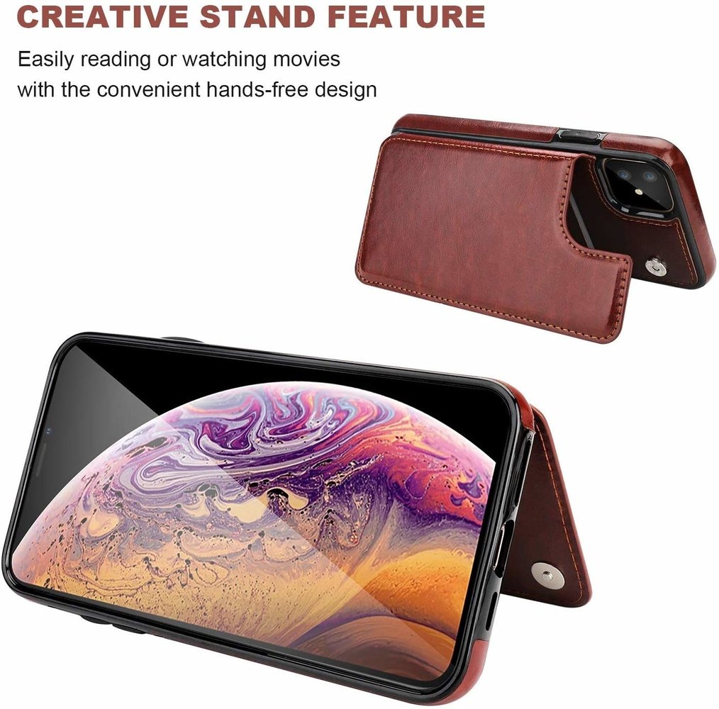 ShieldCase® ShieldCase iPhone 11 Wallet Case (braun) ShieldCase® ShieldCase iPhone 11 Wallet Case (braun)