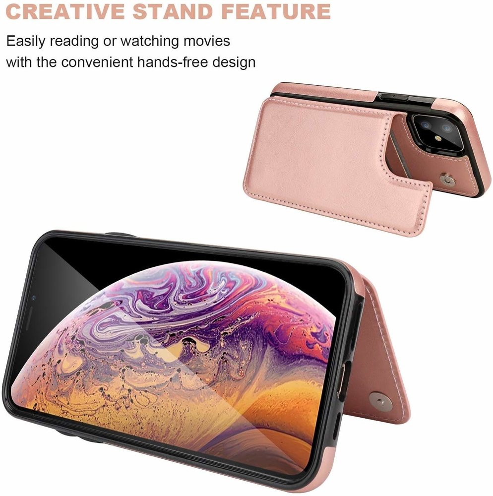 ShieldCase® ShieldCase iPhone 11 Wallet Case (rosa) ShieldCase® ShieldCase iPhone 11 Wallet Case (rosa)