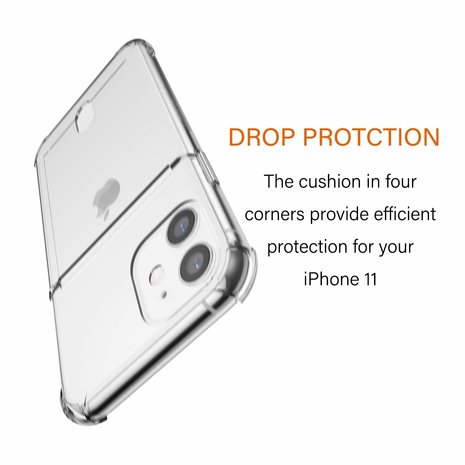 ShieldCase® ShieldCase iPhone 11 Shock Case mit Kartenfach