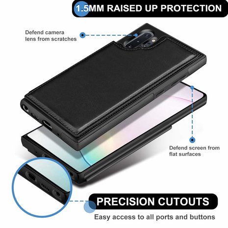ShieldCase® ShieldCase Samsung Galaxy Note 10 Plus Wallet Case (schwarz) ShieldCase® ShieldCase Samsung Galaxy Note 10 Plus Wallet Case (schwarz)