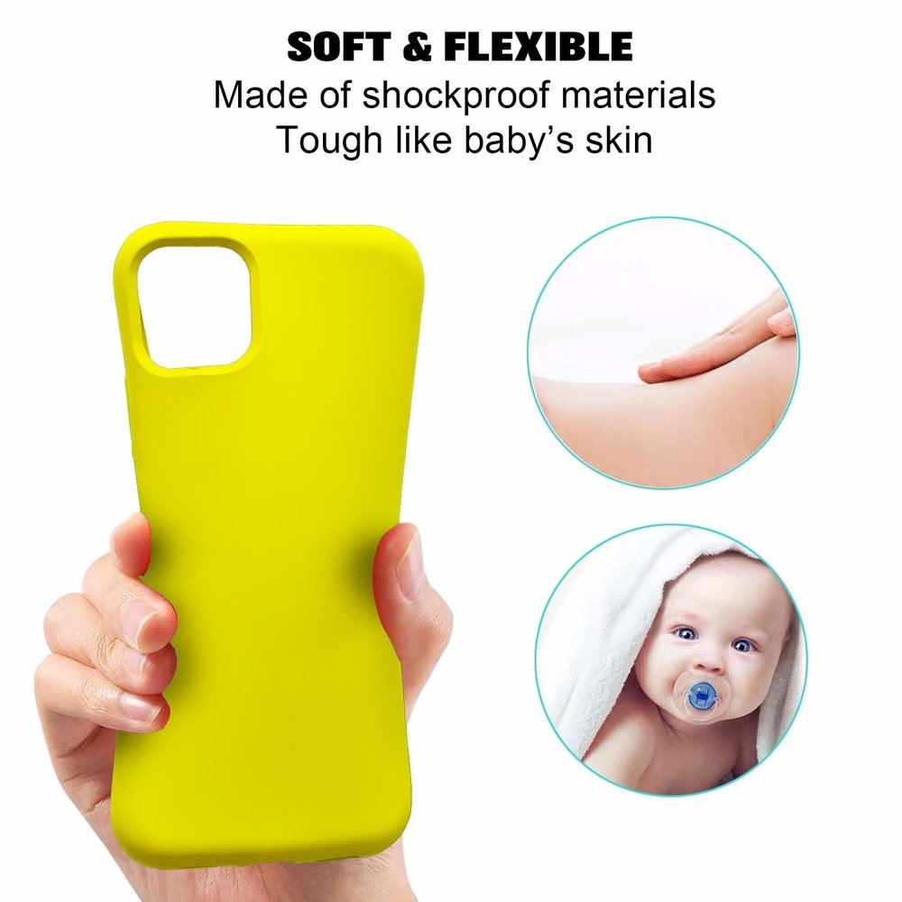 ShieldCase® ShieldCase iPhone 11 Pro Silikon Case (gelb) ShieldCase® ShieldCase iPhone 11 Pro Silikon Case (gelb)