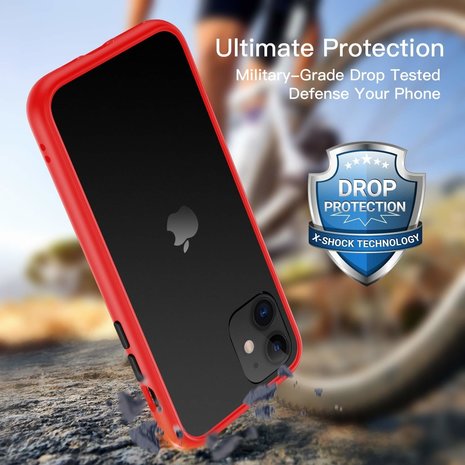 ShieldCase® ShieldCase Schmale Bumper Case iPhone 11 (rot) ShieldCase® ShieldCase Schmale Bumper Case iPhone 11 (rot)