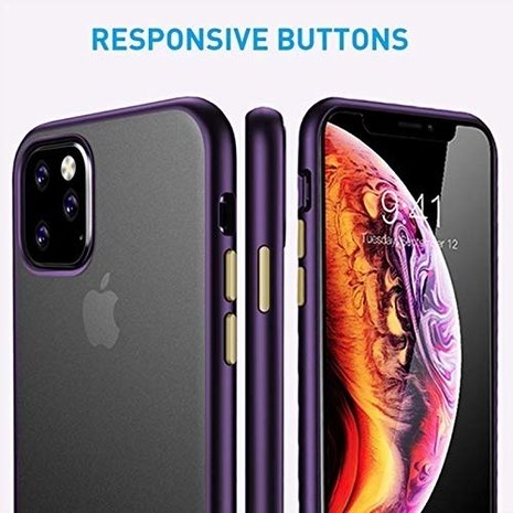 ShieldCase® ShieldCase Schmale Bumper Case iPhone 11 Pro (lila) ShieldCase® ShieldCase Schmale Bumper Case iPhone 11 Pro (lila)