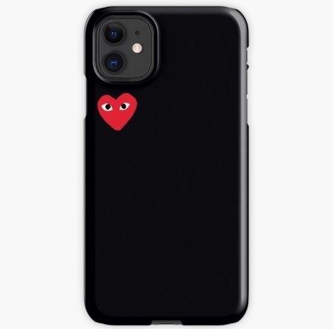 ShieldCase® ShieldCase Hülle mit Herz iPhone 11 (schwarz) ShieldCase® ShieldCase Hülle mit Herz iPhone 11 (schwarz)