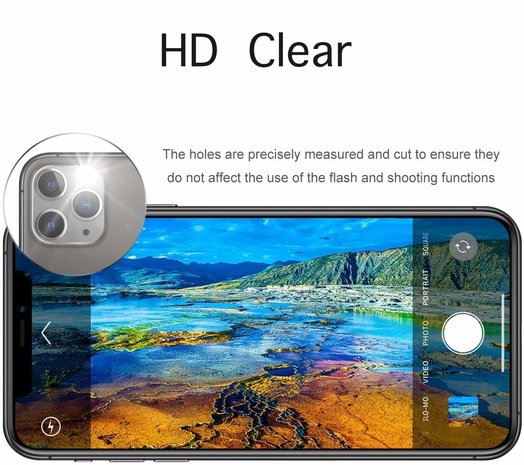 ShieldCase® ShieldCase Kameraobjektiv Gehärtetes Glas iPhone 11 Pro ShieldCase® ShieldCase Kameraobjektiv Gehärtetes Glas iPhone 11 Pro