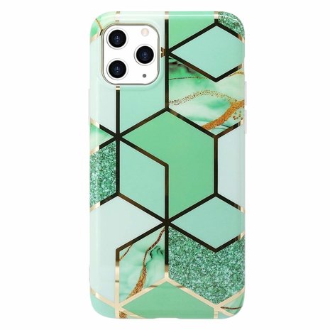 ShieldCase® ShieldCase iPhone 11 Pro Hülle Marmormuster (grün) ShieldCase® ShieldCase iPhone 11 Pro Hülle Marmormuster (grün)
