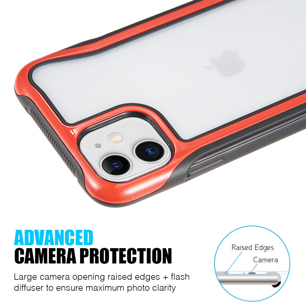 ShieldCase® ShieldCase Verstärkte Bumper Case iPhone 11 (rot) ShieldCase® ShieldCase Verstärkte Bumper Case iPhone 11 (rot)