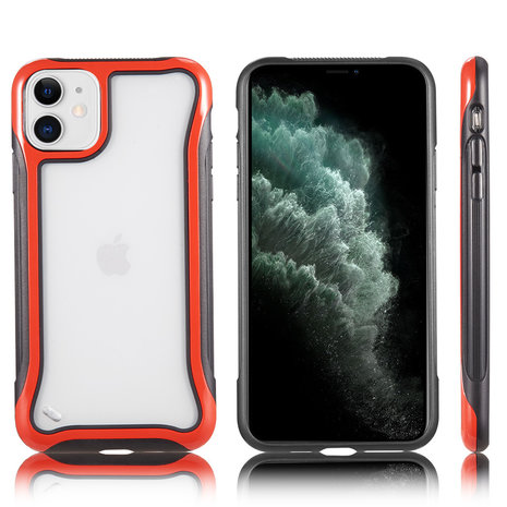 ShieldCase® ShieldCase Verstärkte Bumper Case iPhone 11 (rot) ShieldCase® ShieldCase Verstärkte Bumper Case iPhone 11 (rot)