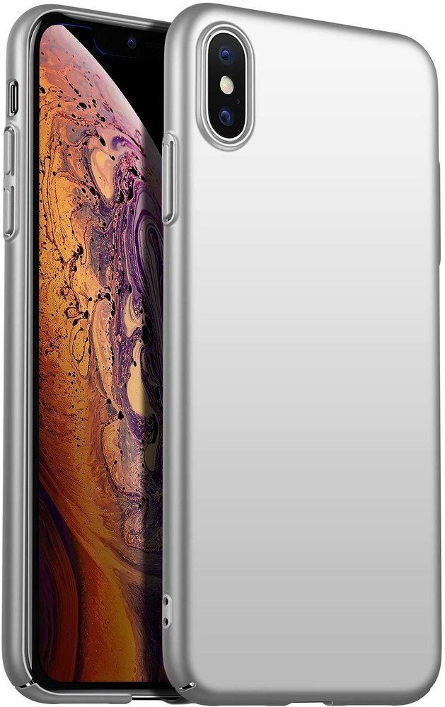ShieldCase® Shieldcase iPhone Xs Max Ultra Slim Case (silber)