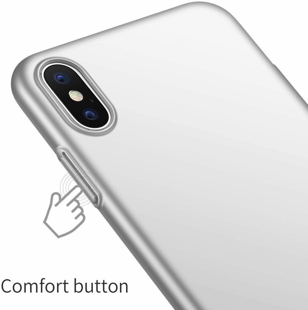 ShieldCase® ShieldCase iPhone X / Xs Ultra Slim Case (Silber)