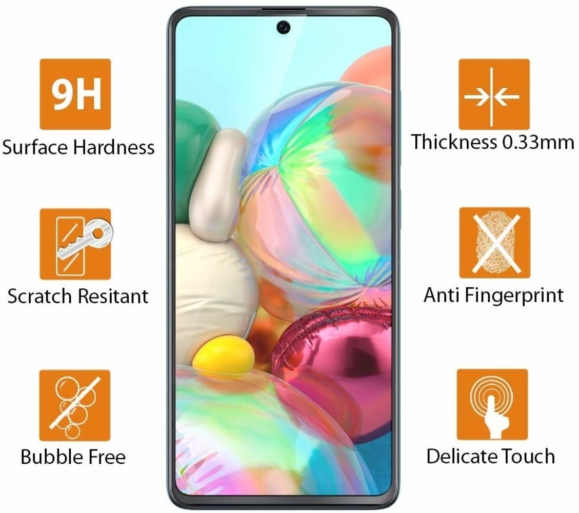 ShieldCase® ShieldCase Displayschutzfolie aus gehärtetem Glas Samsung Galaxy A71 ShieldCase® ShieldCase Displayschutzfolie aus gehärtetem Glas Samsung Galaxy A71