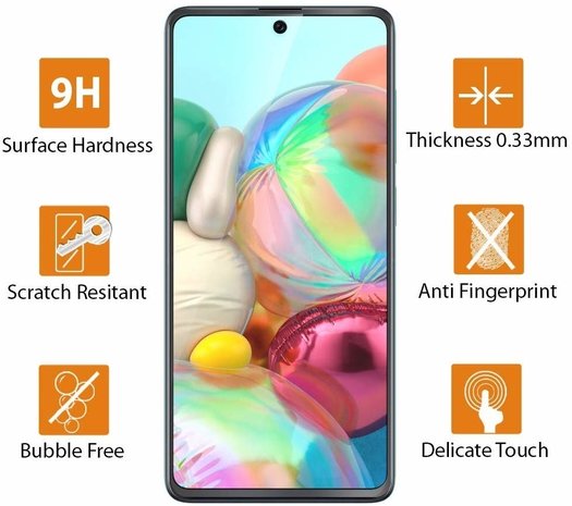 ShieldCase® ShieldCase Displayschutzfolie aus gehärtetem Glas Samsung Galaxy A71 ShieldCase® ShieldCase Displayschutzfolie aus gehärtetem Glas Samsung Galaxy A71