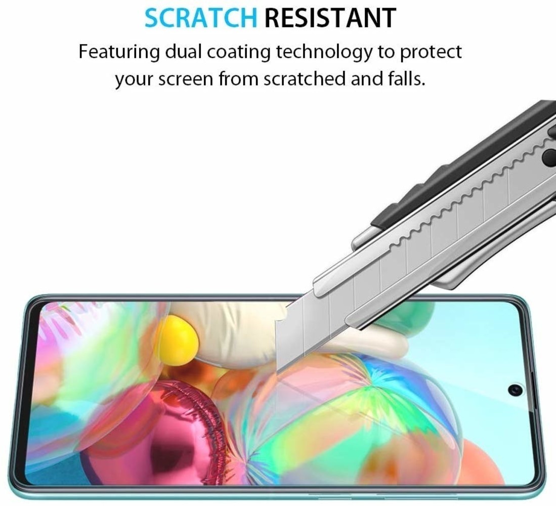 ShieldCase® ShieldCase Displayschutzfolie aus gehärtetem Glas Samsung Galaxy A71 ShieldCase® ShieldCase Displayschutzfolie aus gehärtetem Glas Samsung Galaxy A71