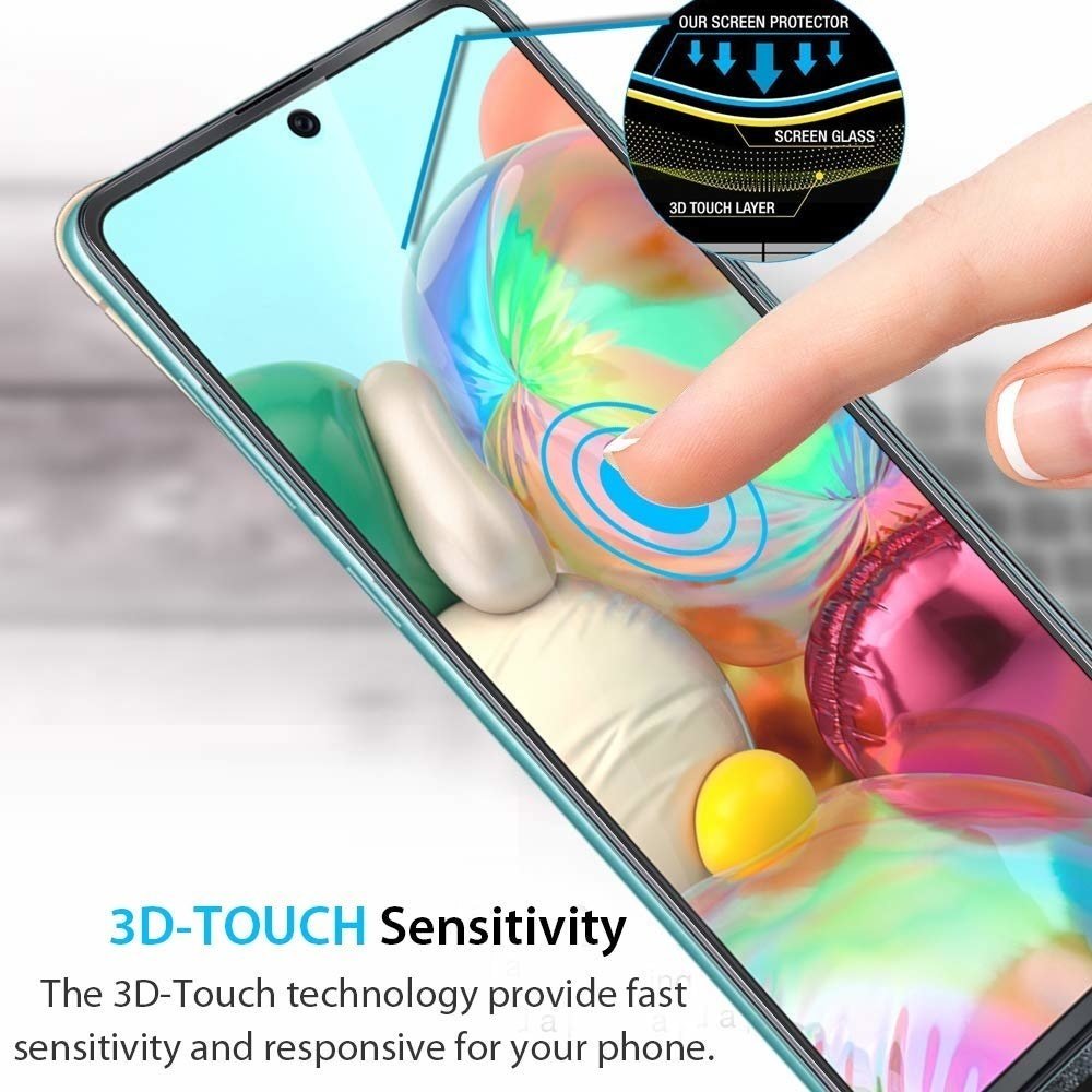 ShieldCase® ShieldCase Displayschutzfolie aus gehärtetem Glas Samsung Galaxy A71 ShieldCase® ShieldCase Displayschutzfolie aus gehärtetem Glas Samsung Galaxy A71
