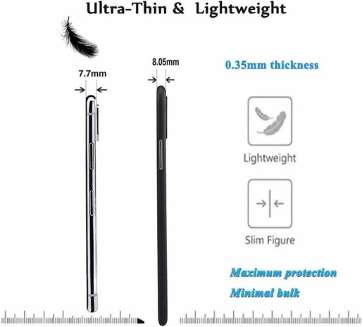 ShieldCase® ShieldCase extrem dünne Hülle iPhone 11 Pro (schwarz)