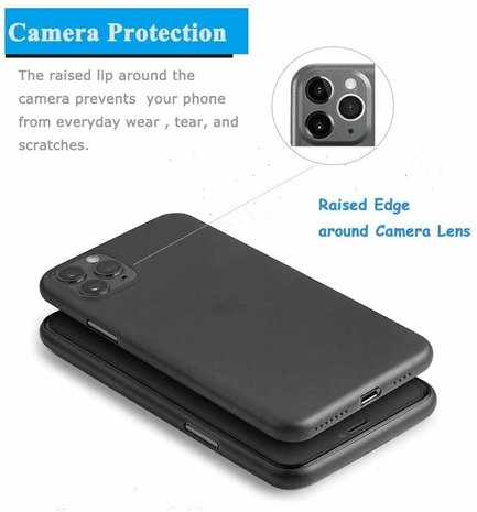 ShieldCase® ShieldCase extrem dünne Hülle iPhone 11 Pro (schwarz)