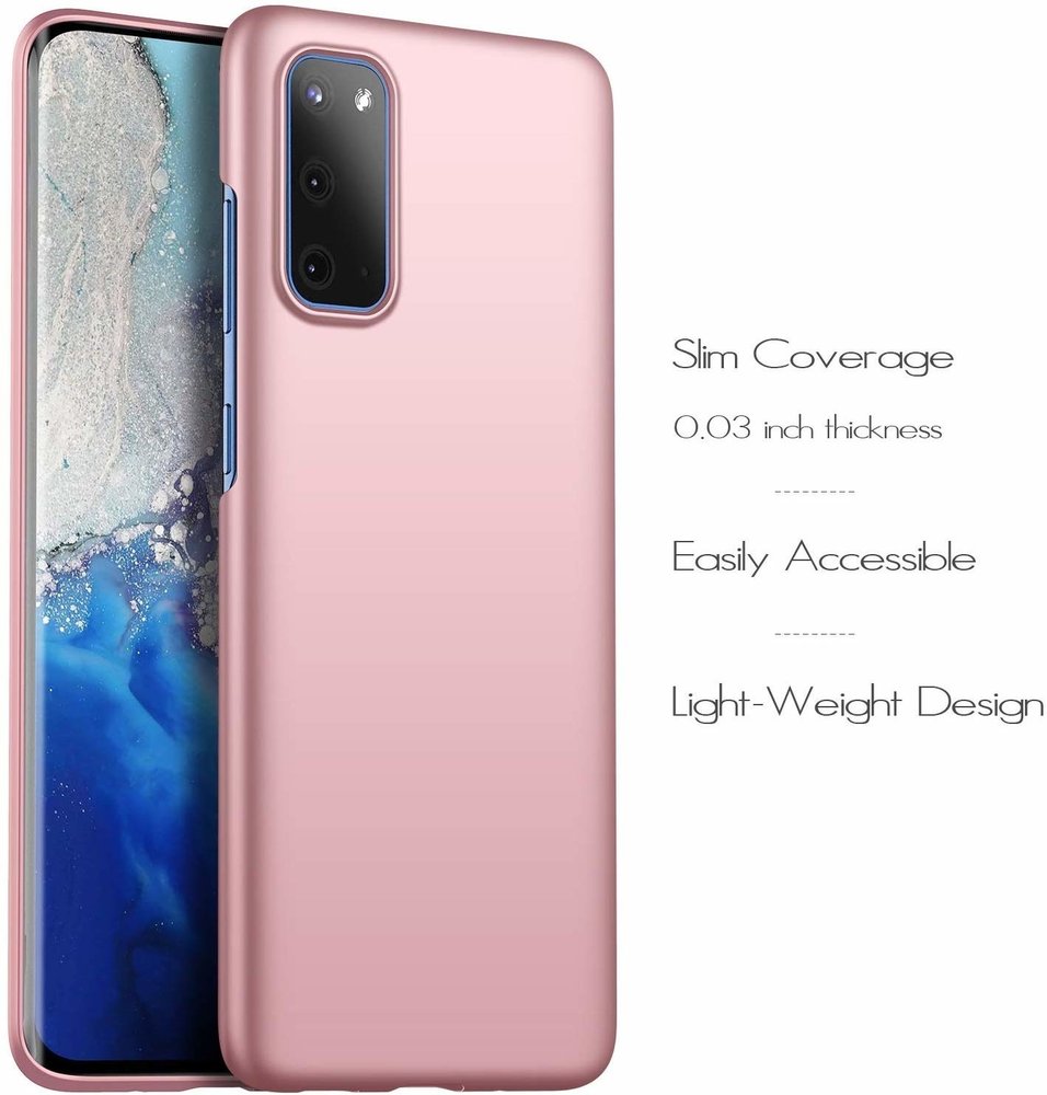 ShieldCase® Shieldcase Slim Case Samsung Galaxy S20 (rosa) ShieldCase® Shieldcase Slim Case Samsung Galaxy S20 (rosa)