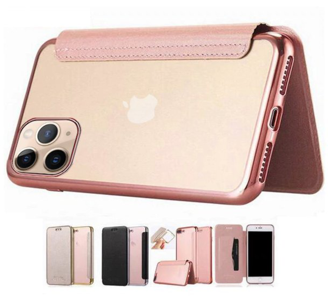 ShieldCase® ShieldCase Galvanisierte Flip Case iPhone 11 (rosa) ShieldCase® ShieldCase Galvanisierte Flip Case iPhone 11 (rosa)
