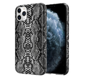 ShieldCase® Schlangenhaut Hülle iPhone 11 (schwarz/weiss) ShieldCase® Schlangenhaut Hülle iPhone 11 (schwarz/weiss)