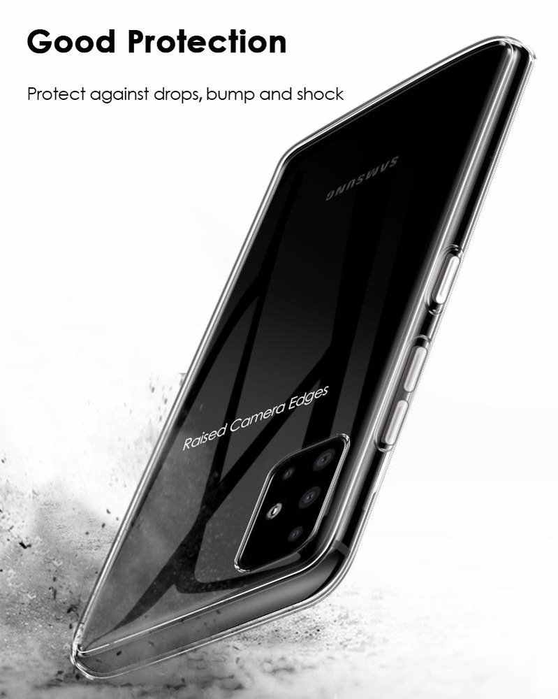 ShieldCase® Shieldcase Ultradünne Silikonhülle für Samsung Galaxy A51 (transparent) ShieldCase® Shieldcase Ultradünne Silikonhülle für Samsung Galaxy A51 (transparent)