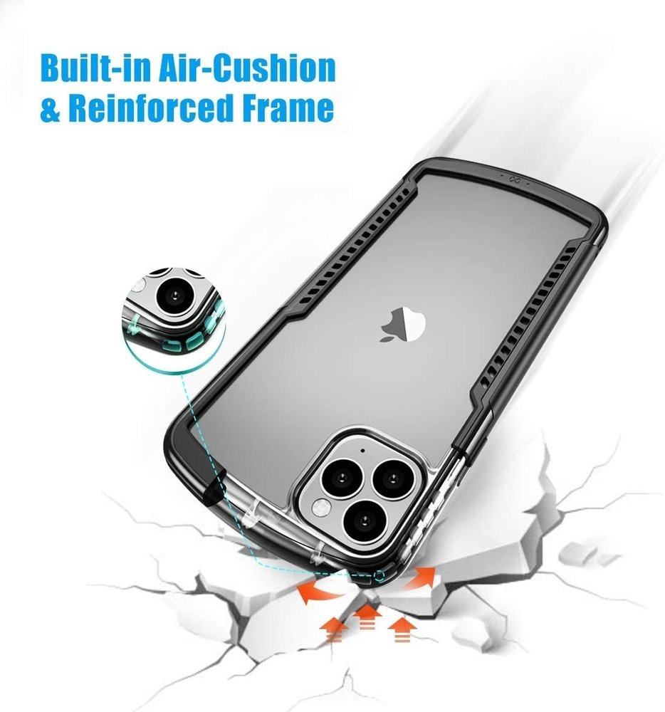 ShieldCase® ShieldCase Stoßfeste Hülle iPhone 11 Pro Max (schwarz) ShieldCase® ShieldCase Stoßfeste Hülle iPhone 11 Pro Max (schwarz)