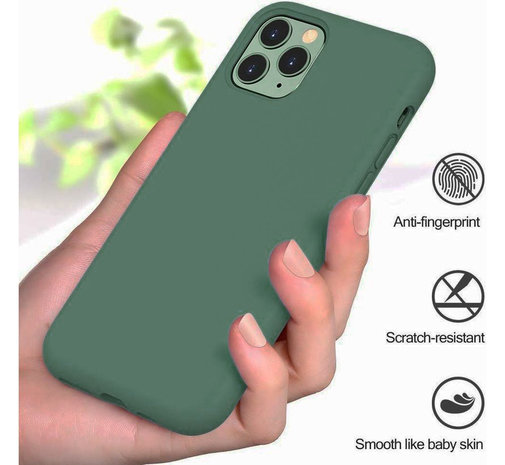 ShieldCase® ShieldCase iPhone 11 Pro Max Silikon Case (grün)