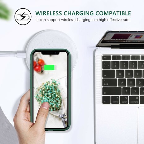 ShieldCase® ShieldCase iPhone Xr Hülle Silikon (grün)