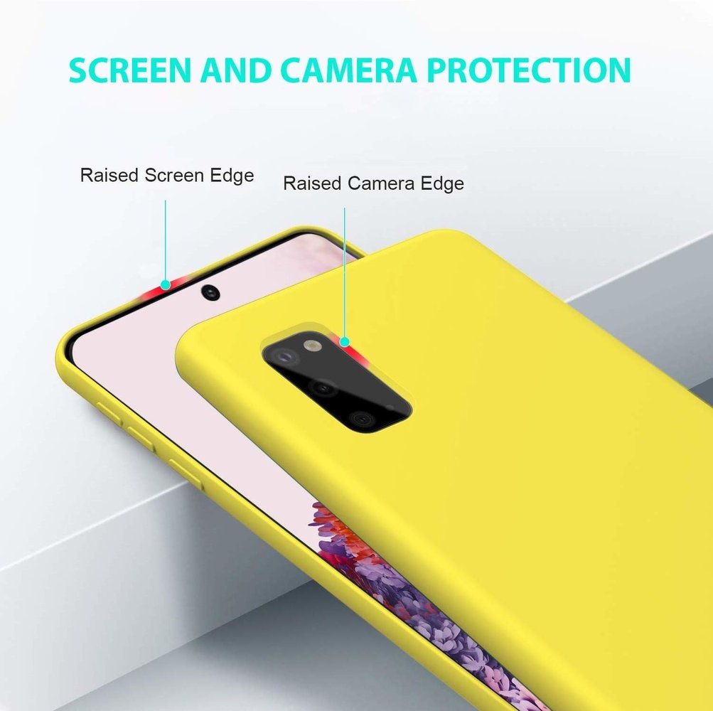 ShieldCase® Shieldcase Samsung Galaxy S20 Hülle Silikon (gelb) ShieldCase® Shieldcase Samsung Galaxy S20 Hülle Silikon (gelb)