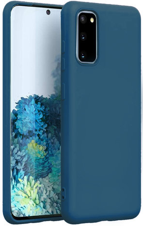 ShieldCase® Shieldcase Samsung Galaxy S20 Hülle Silikon (blau) ShieldCase® Shieldcase Samsung Galaxy S20 Hülle Silikon (blau)