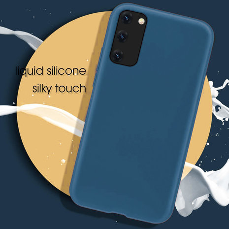 ShieldCase® Shieldcase Samsung Galaxy S20 Hülle Silikon (blau) ShieldCase® Shieldcase Samsung Galaxy S20 Hülle Silikon (blau)