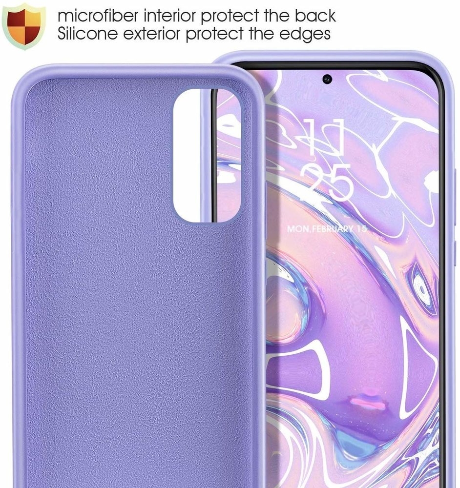 ShieldCase® Shieldcase Samsung Galaxy S20 Hülle Silikon (lila) ShieldCase® Shieldcase Samsung Galaxy S20 Hülle Silikon (lila)