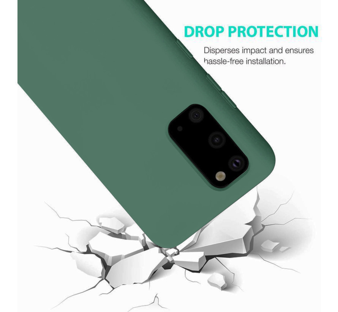 ShieldCase® Shieldcase Samsung Galaxy S20 Hülle Silikon (dunkelgrün) ShieldCase® Shieldcase Samsung Galaxy S20 Hülle Silikon (dunkelgrün)