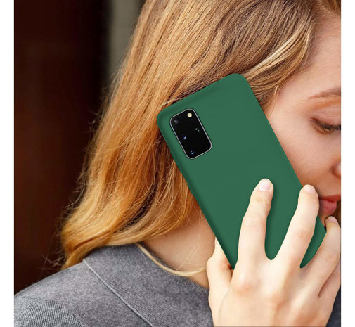 ShieldCase® Shieldcase Samsung Galaxy S20 Hülle Silikon (dunkelgrün) ShieldCase® Shieldcase Samsung Galaxy S20 Hülle Silikon (dunkelgrün)