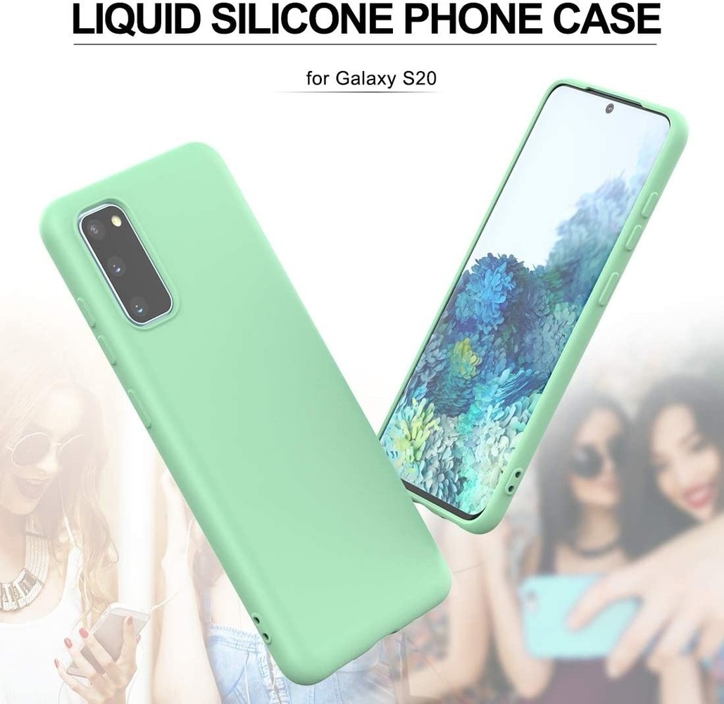 ShieldCase® Shieldcase Samsung Galaxy S20 Hülle Silikon (hellgrün) ShieldCase® Shieldcase Samsung Galaxy S20 Hülle Silikon (hellgrün)