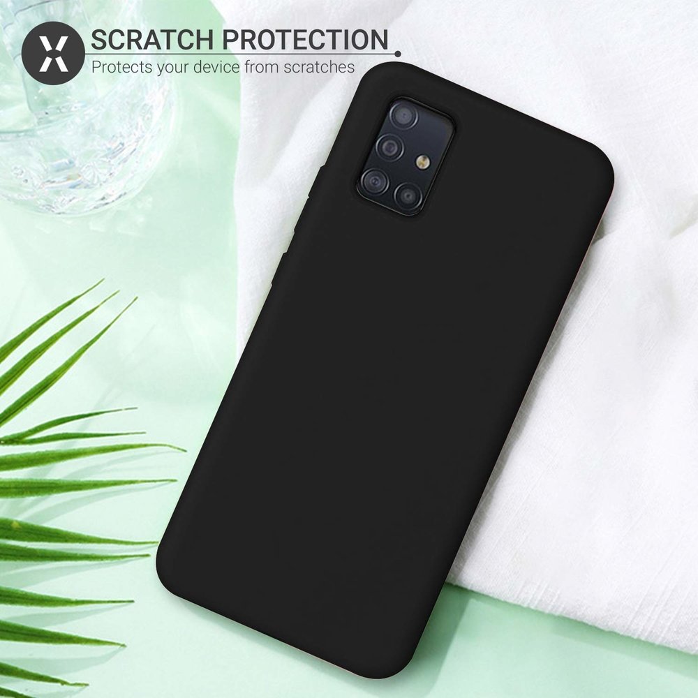 ShieldCase® Shieldcase Silikonhülle Samsung Galaxy A51 (schwarz) ShieldCase® Shieldcase Silikonhülle Samsung Galaxy A51 (schwarz)