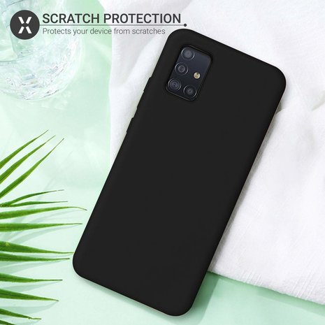 ShieldCase® Shieldcase Silikonhülle Samsung Galaxy A51 (schwarz) ShieldCase® Shieldcase Silikonhülle Samsung Galaxy A51 (schwarz)