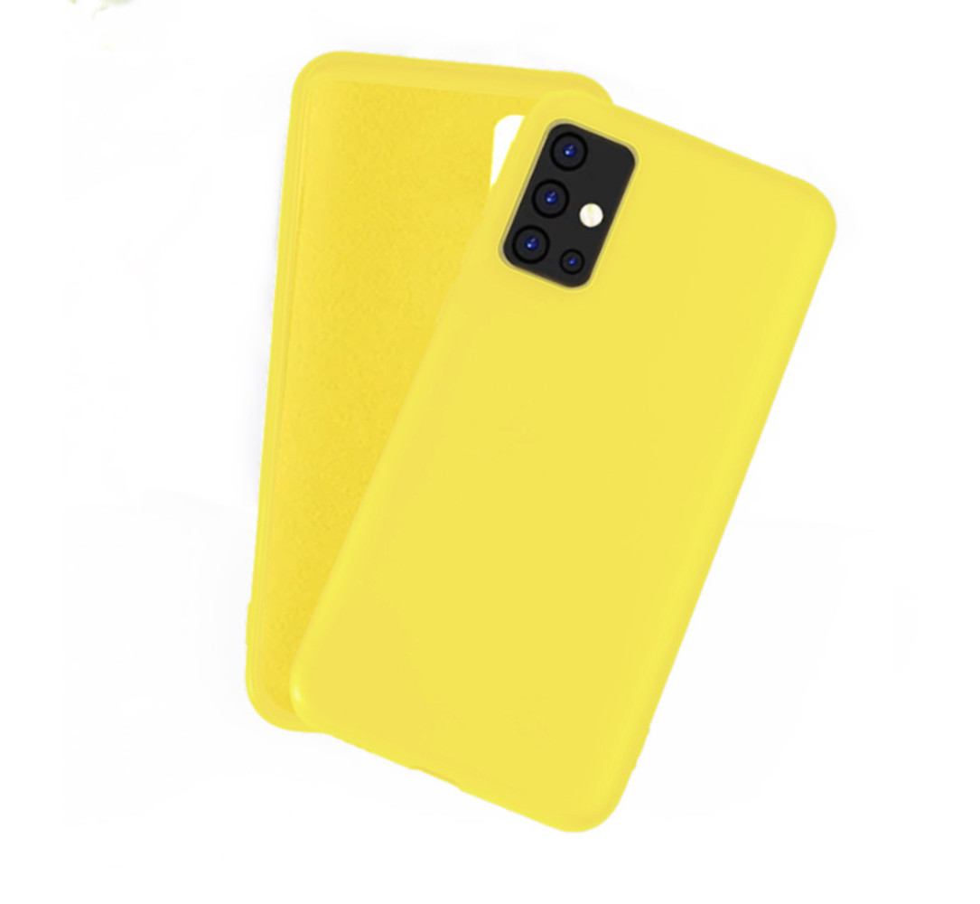 ShieldCase® Shieldcase Silikonhülle Samsung Galaxy A51 (gelb)