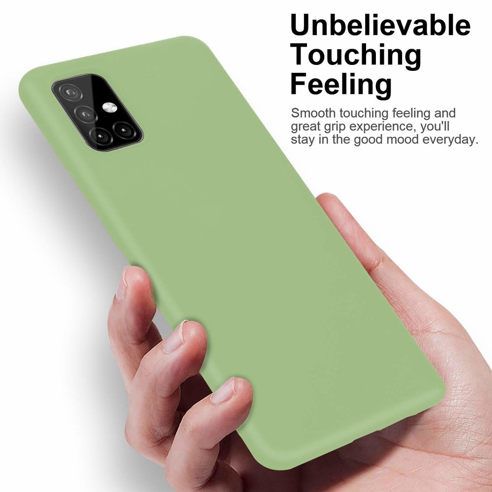 ShieldCase® Shieldcase Silikonhülle Samsung Galaxy A51 (hellgrün) ShieldCase® Shieldcase Silikonhülle Samsung Galaxy A51 (hellgrün)