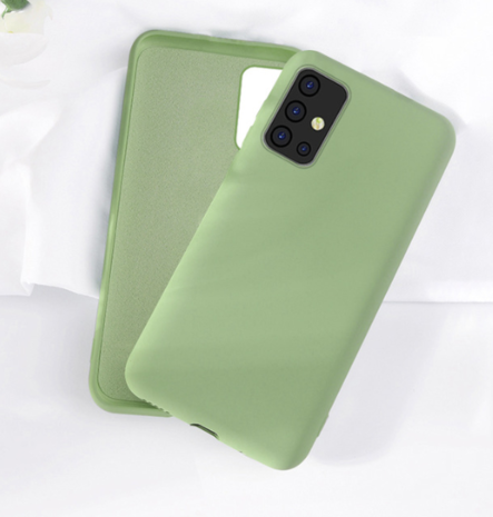 ShieldCase® Shieldcase Samsung Galaxy A71 Hülle Silikon (hellgrün) ShieldCase® Shieldcase Samsung Galaxy A71 Hülle Silikon (hellgrün)