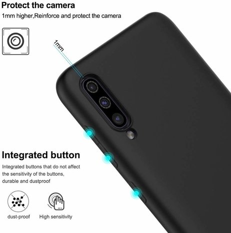 ShieldCase® Shieldcase Silikonhülle Samsung Galaxy A50 (schwarz) ShieldCase® Shieldcase Silikonhülle Samsung Galaxy A50 (schwarz)