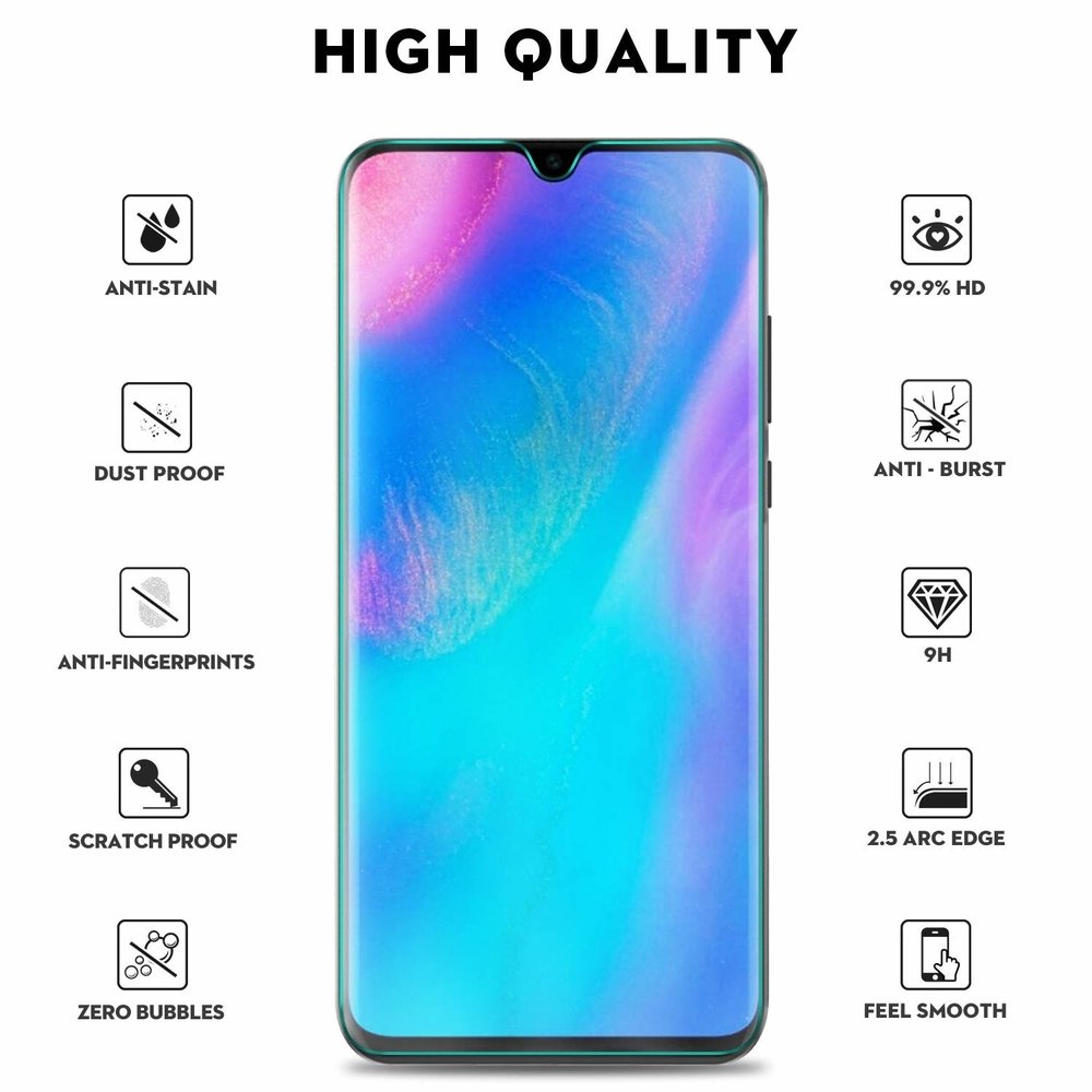 ShieldCase® ShieldCase Huawei P30 Lite Displayschutzfolie aus gehärtetem Glas ShieldCase® ShieldCase Huawei P30 Lite Displayschutzfolie aus gehärtetem Glas