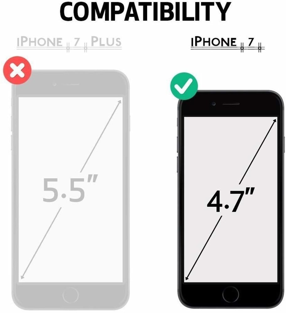 ShieldCase® ShieldCase iPhone 7 / iPhone 8 Shock Hülle (transparent)