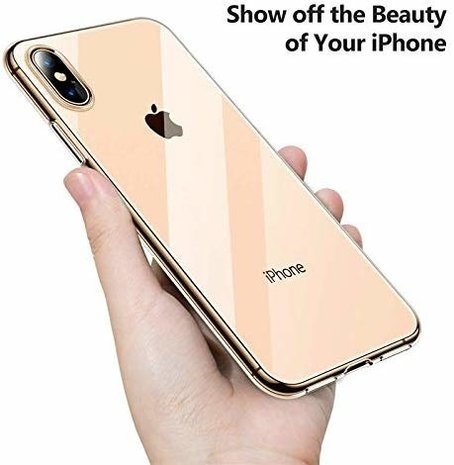 ShieldCase® ShieldCase Ultradünne transparente Hülle für iPhone Xs max ShieldCase® ShieldCase Ultradünne transparente Hülle für iPhone Xs max