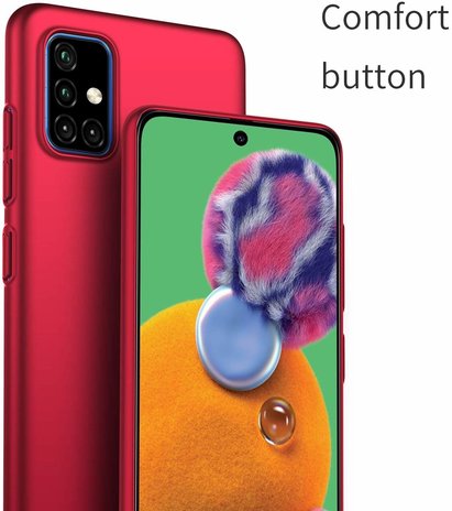 ShieldCase® Shieldcase Samsung Galaxy A71 Ultra Slim Case (rot) ShieldCase® Shieldcase Samsung Galaxy A71 Ultra Slim Case (rot)